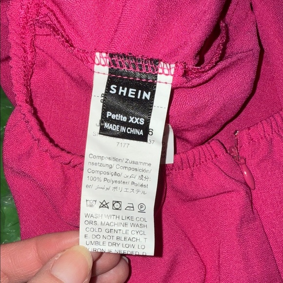 Adorable Pink Women's Jumpsuit Skorts - Picture 8 of 8